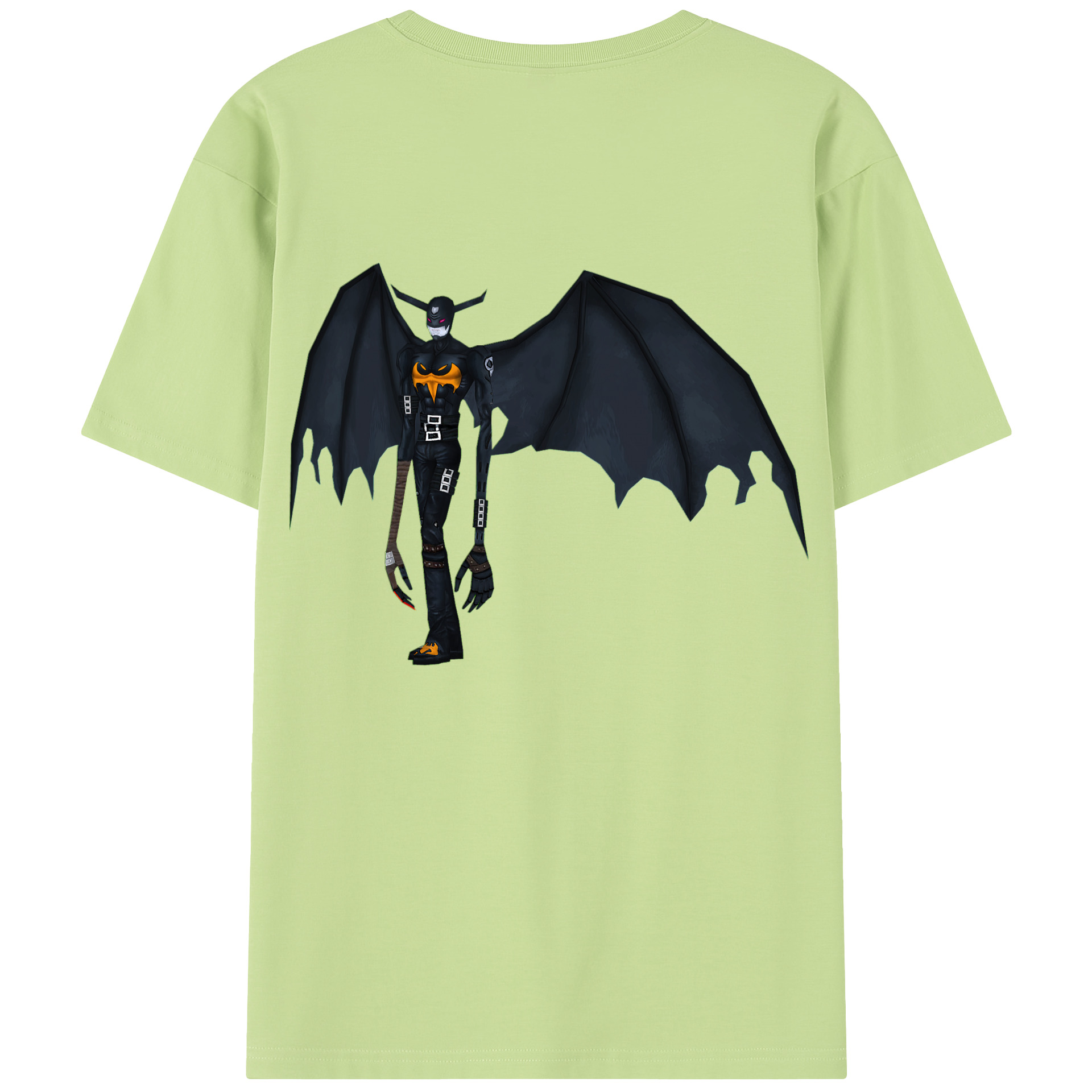 （画像用） Digimon デジタルモンスター/デジモン 綿100％半袖Tシャツ（背面プリント）